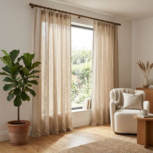 Cotton Linen Curtains