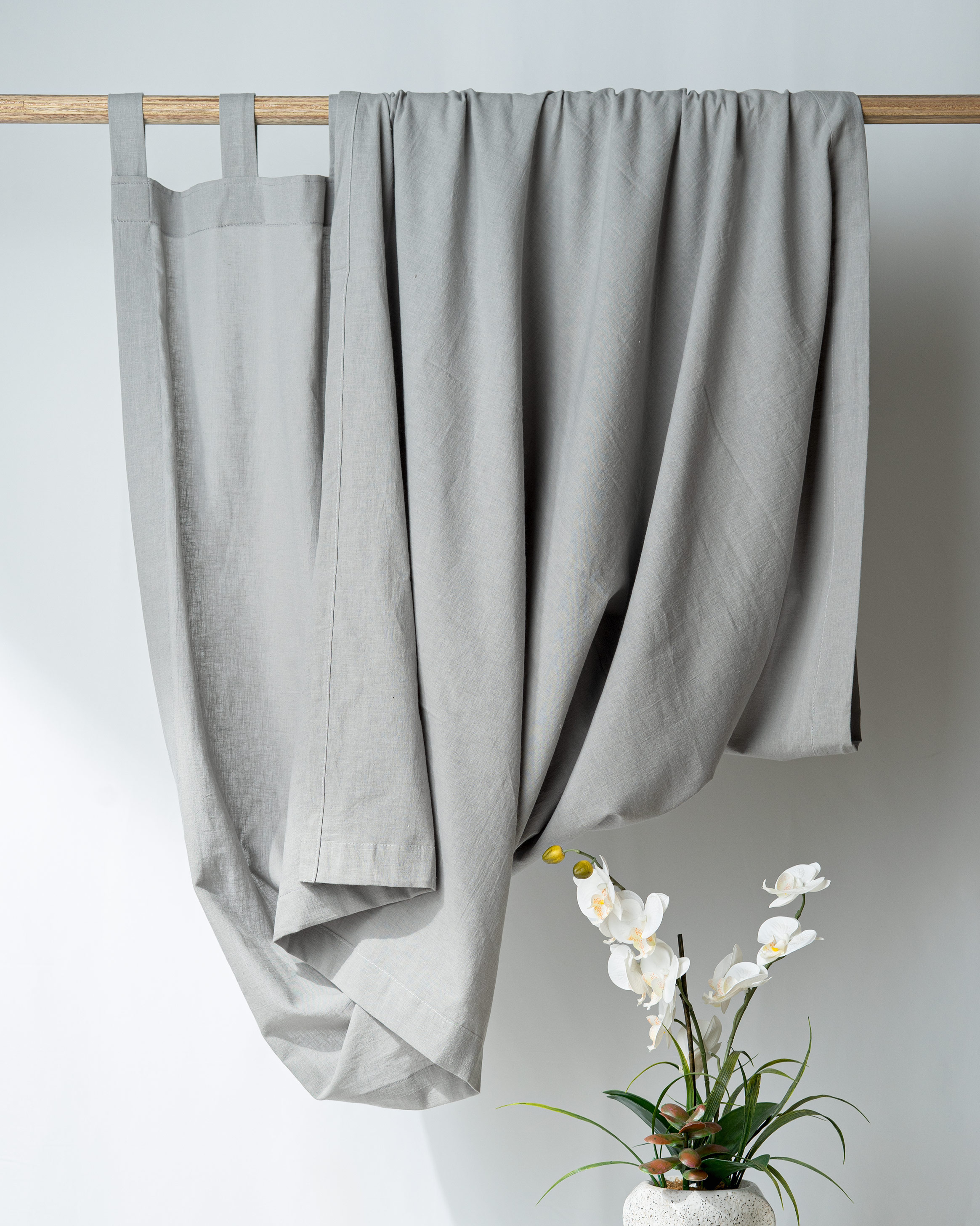 Grey Linen Fabric